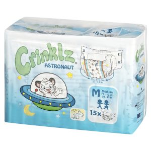 Crinklz Astronaut (M) - Paquete de 15